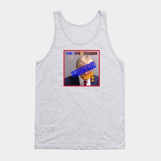 tRump Inmate Number POS1135809 - Front Tank Top